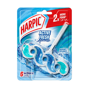 Harpic Active Fresh Rim Toilet Cleaner 6 actions, with 2 times more foam